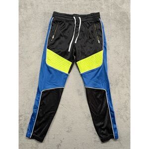 Zumiez Ninth Hall Windbreaker Pants Mens Large Black Blue 32x30‎